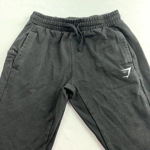 GymShark Joggers Womens Small Black Tapered Leg Pockets
